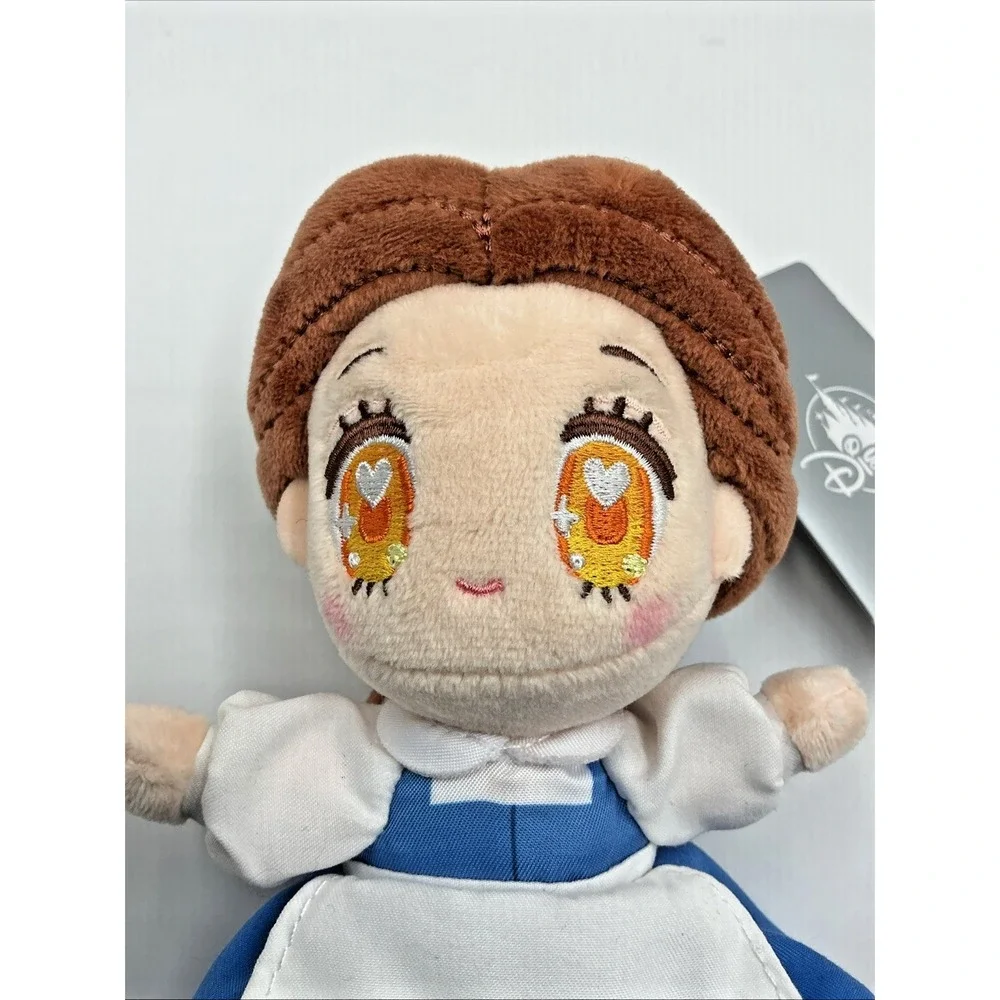 Disney Store Japan Belle Ver 2 Plush Keychain TDR Exclusive New